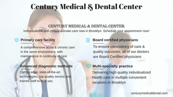 Initial Office Visit with PCP from Century Medical & Dental Center